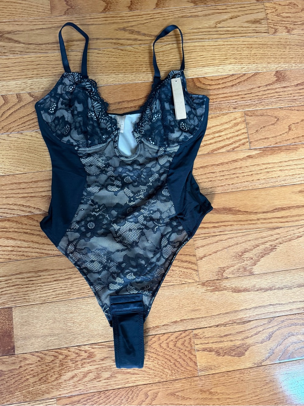 Shapellx Lace Bra Body Shaper with Removable Straps New